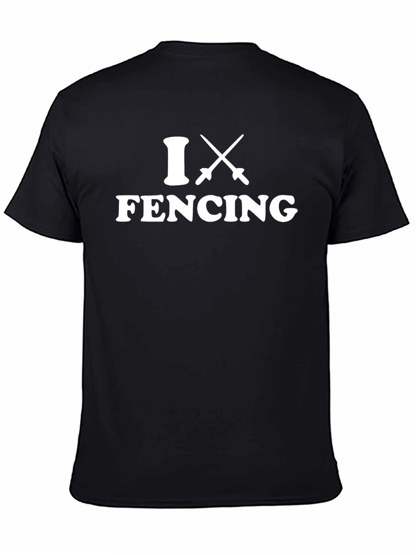 I X Fencing Black T-Shirt