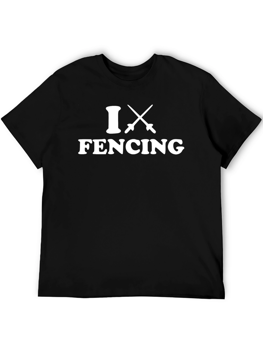 I X Fencing Black T-Shirt