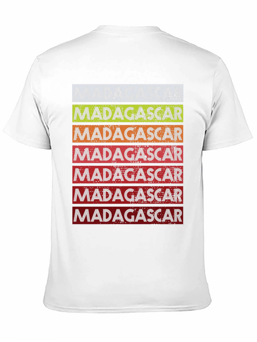 Madagascar Retro Stripe T-Shirt