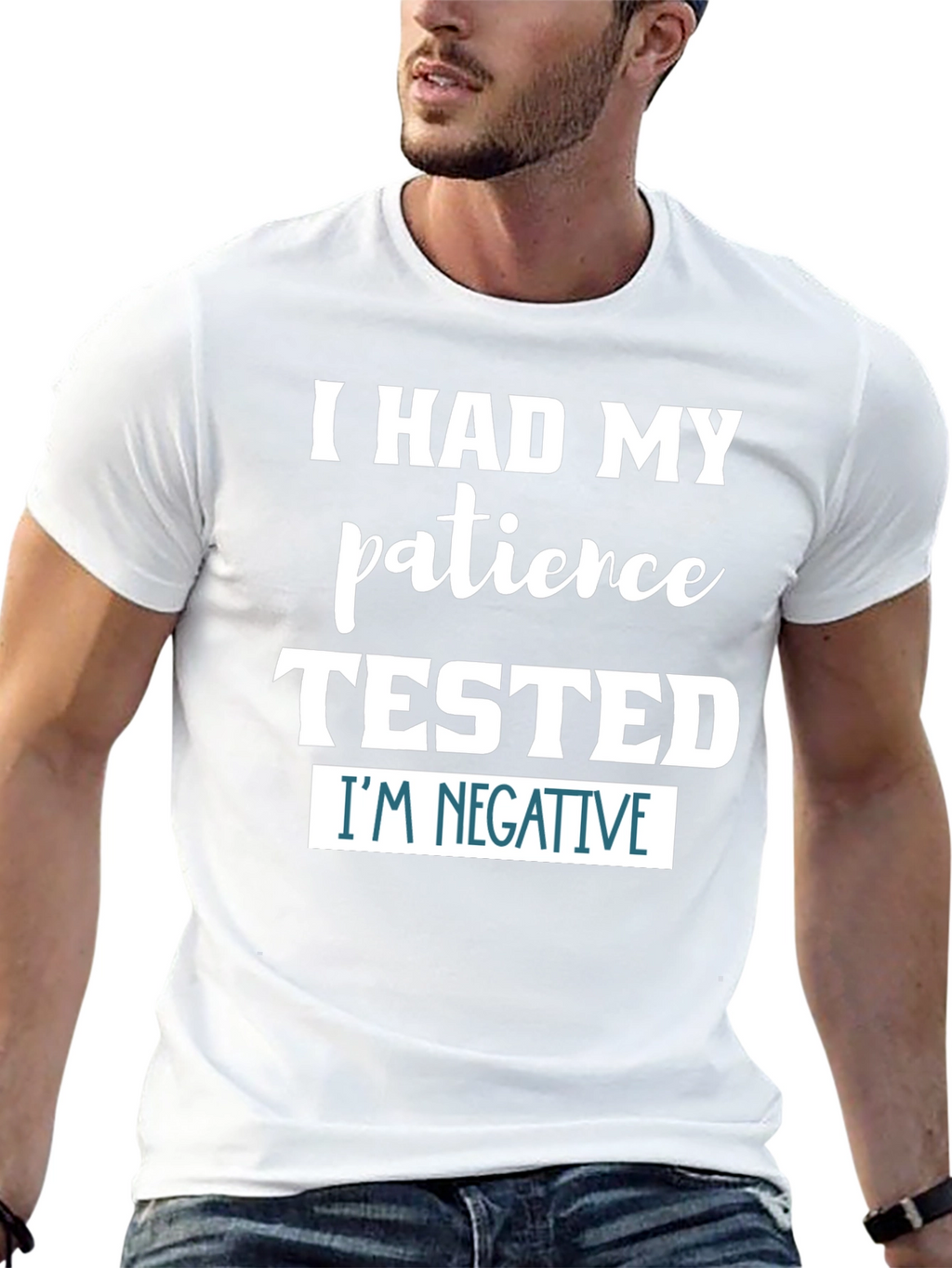 Patience Tested T-Shirt Funny Novelty Graphic Tee