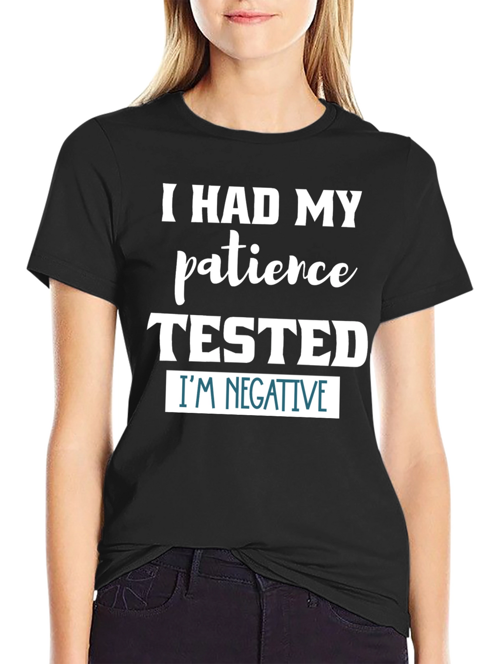 Patience Tested T-Shirt Funny Novelty Graphic Tee