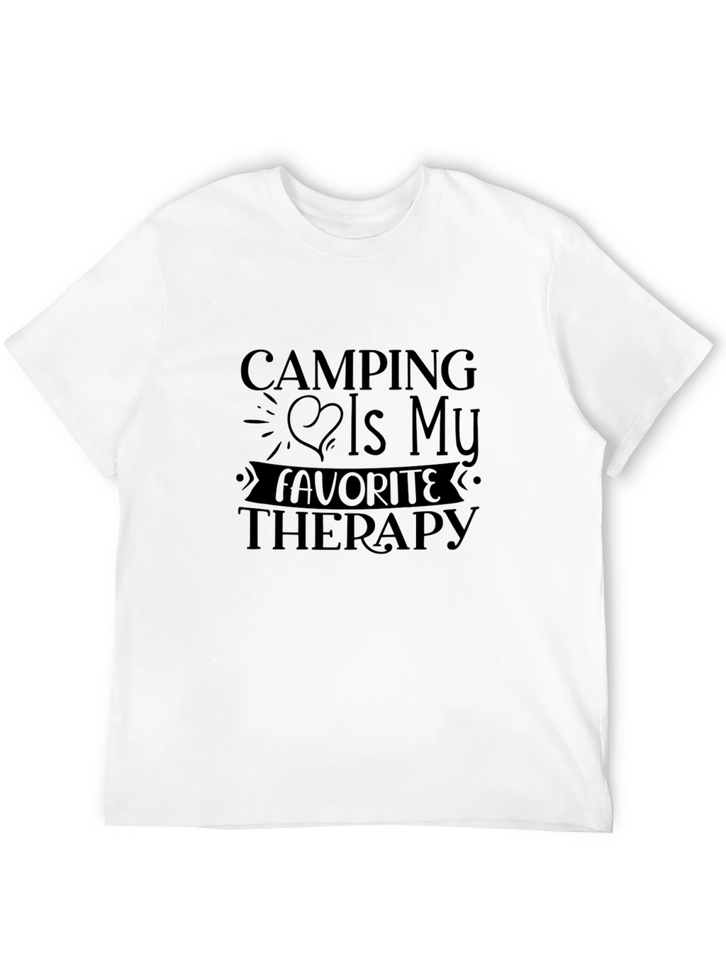 Camping is My Favorite Therapy T-Shirt