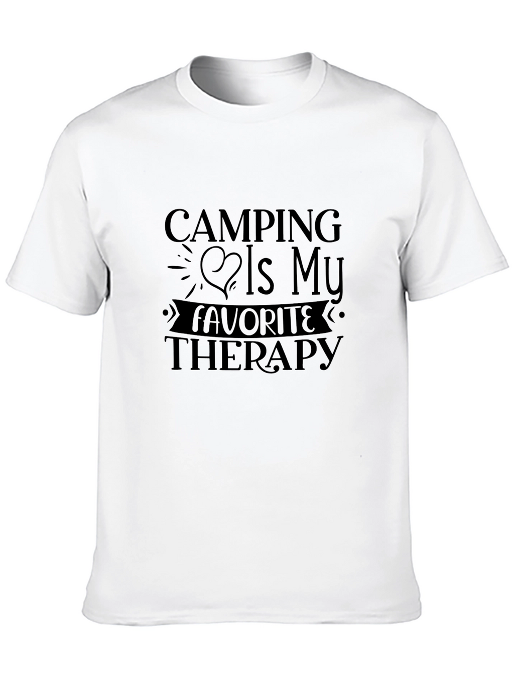 Camping is My Favorite Therapy T-Shirt