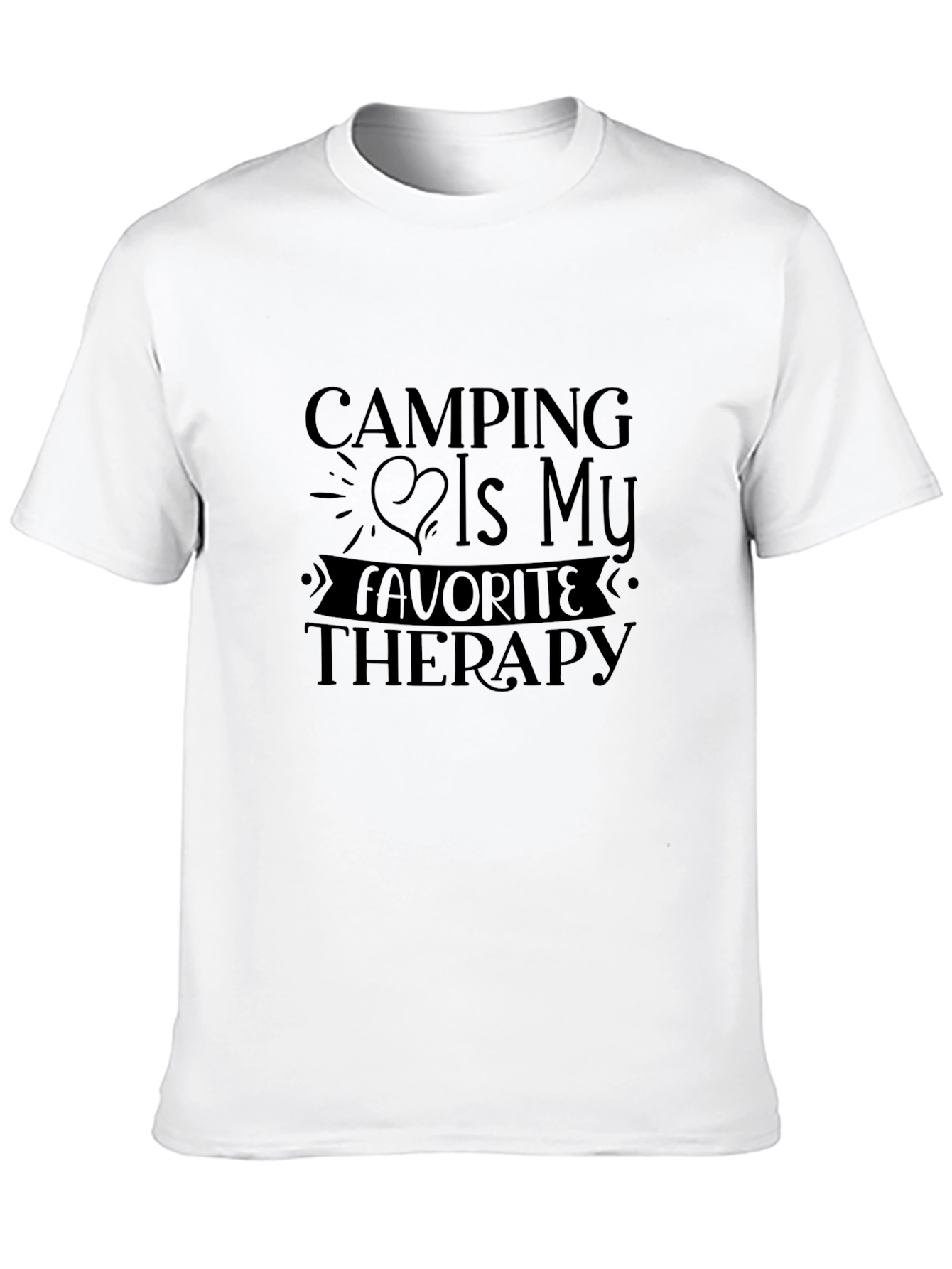 Camping is My Favorite Therapy T-Shirt