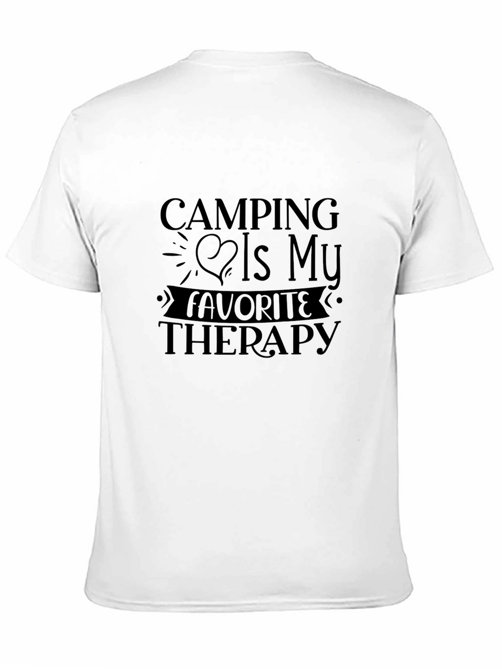 Camping is My Favorite Therapy T-Shirt