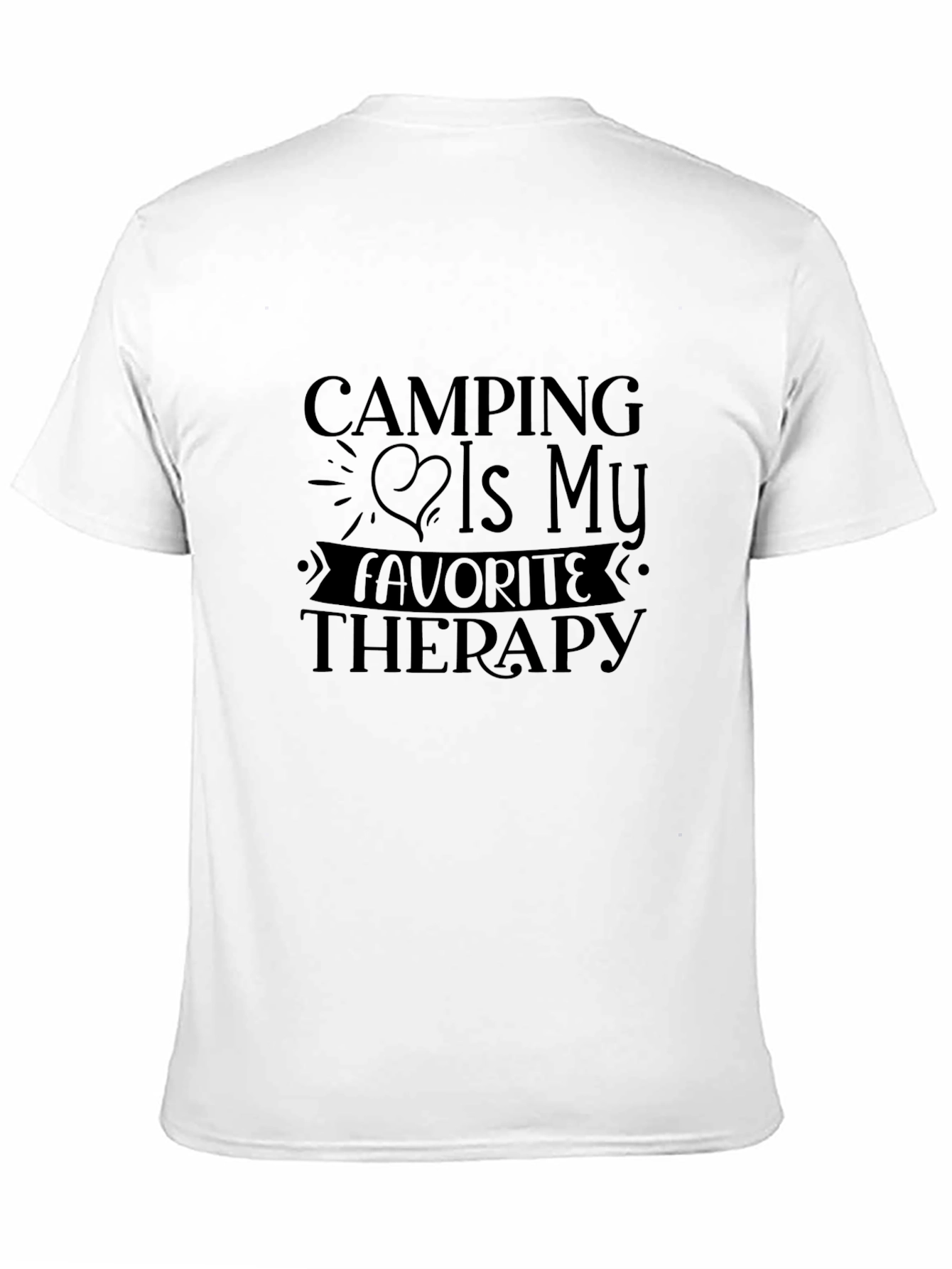 Camping is My Favorite Therapy T-Shirt