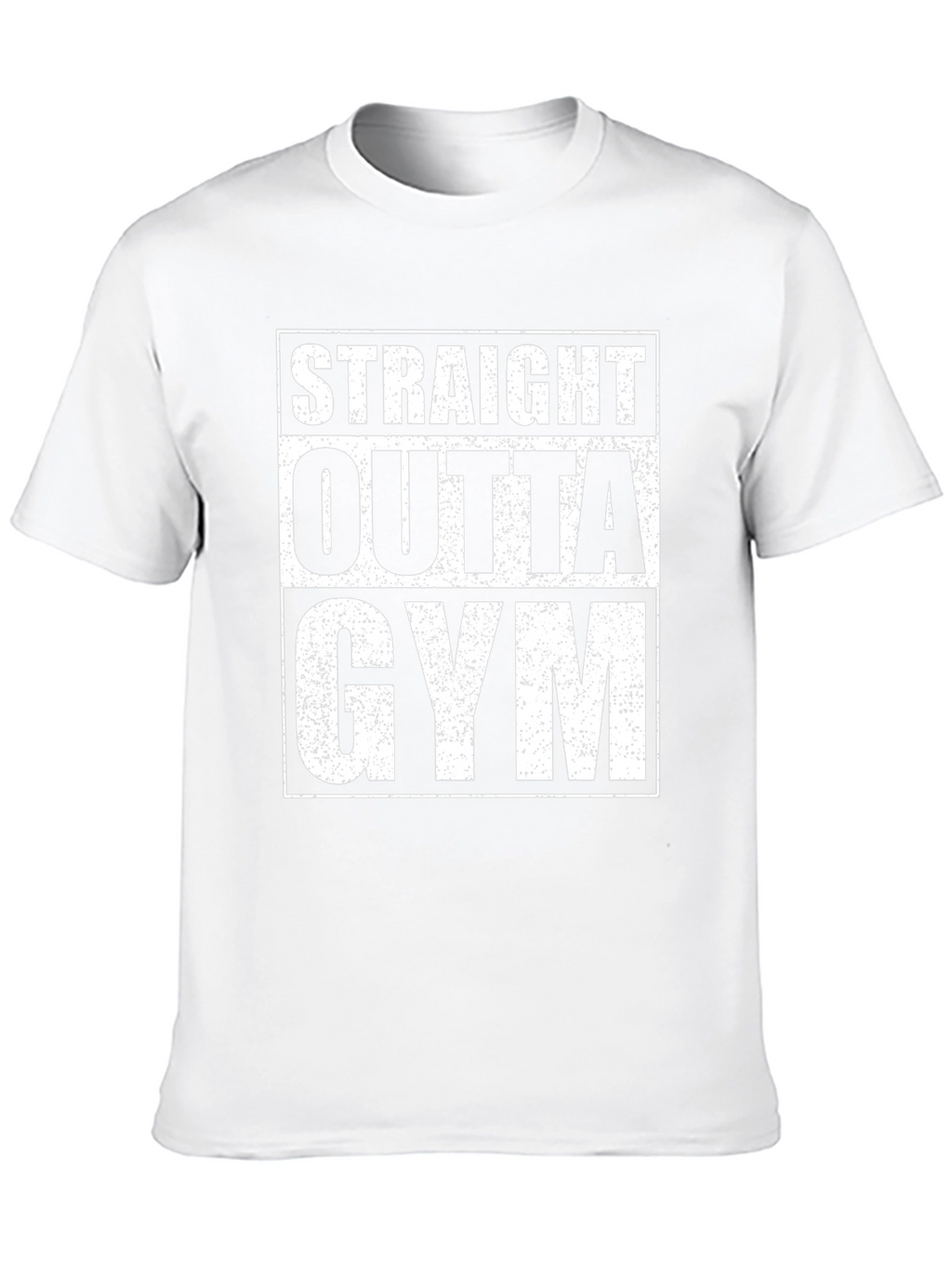 Straight Outta Gym Black T-Shirt Workout Apparel