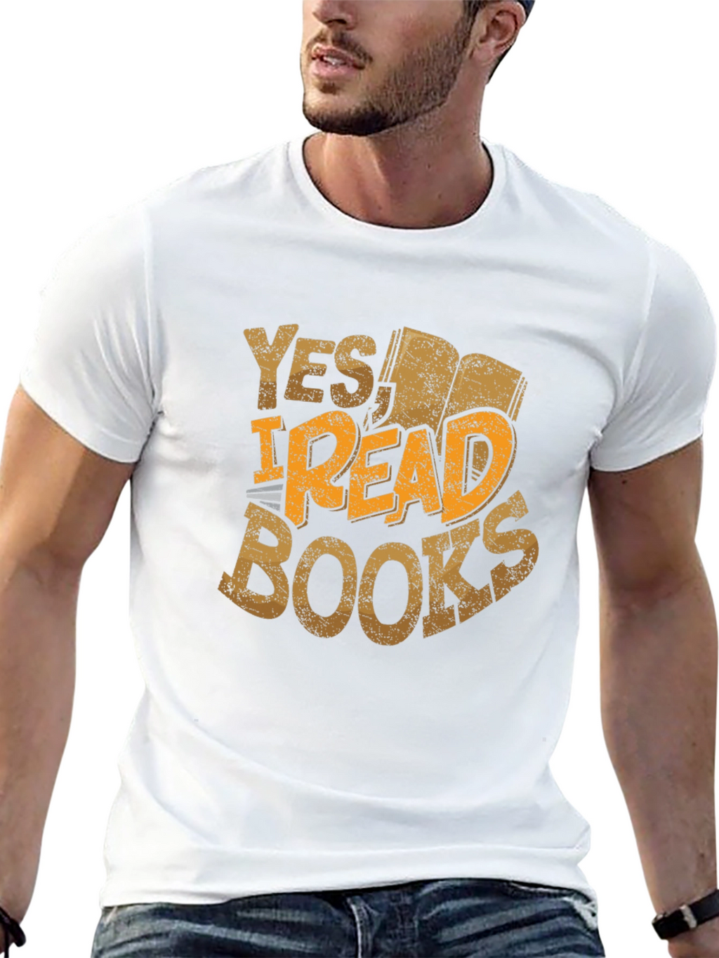 Yes I Read Books T-Shirt - Book Lover Tee