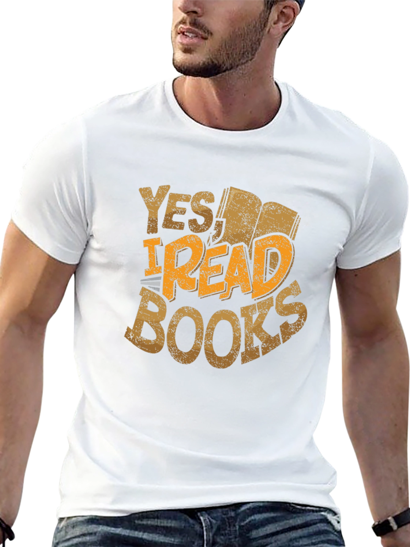 Yes I Read Books T-Shirt - Book Lover Tee