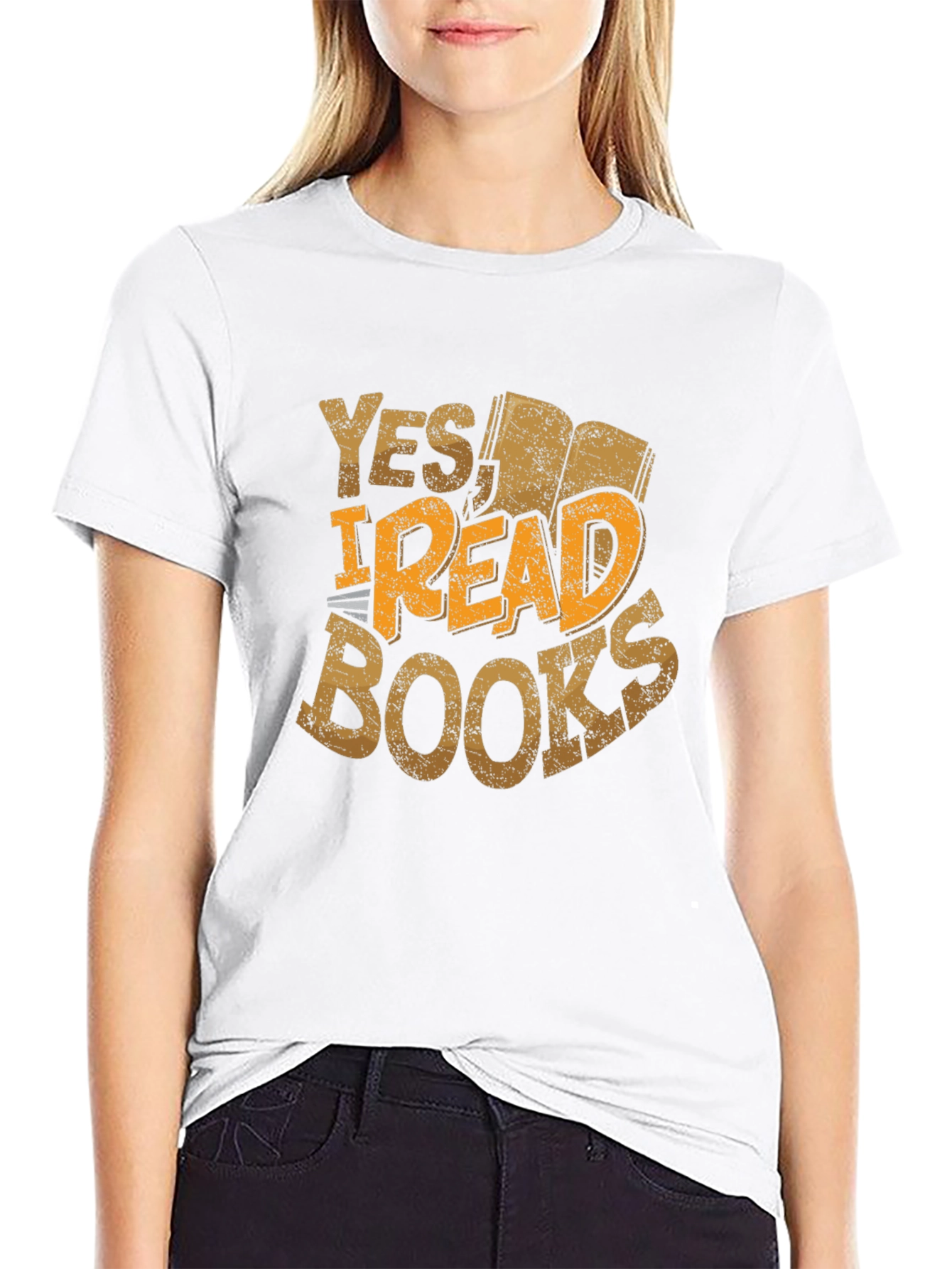 Yes I Read Books T-Shirt - Book Lover Tee