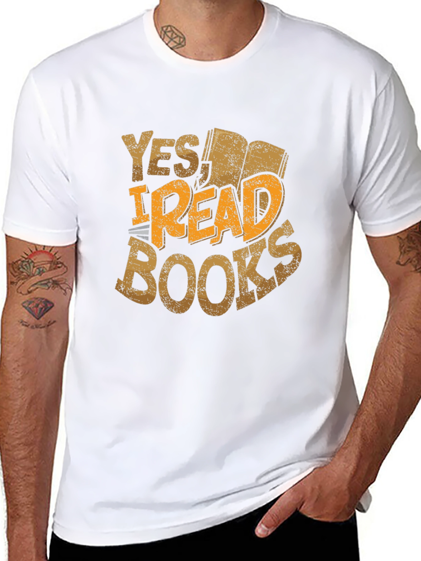 Yes I Read Books T-Shirt - Book Lover Tee