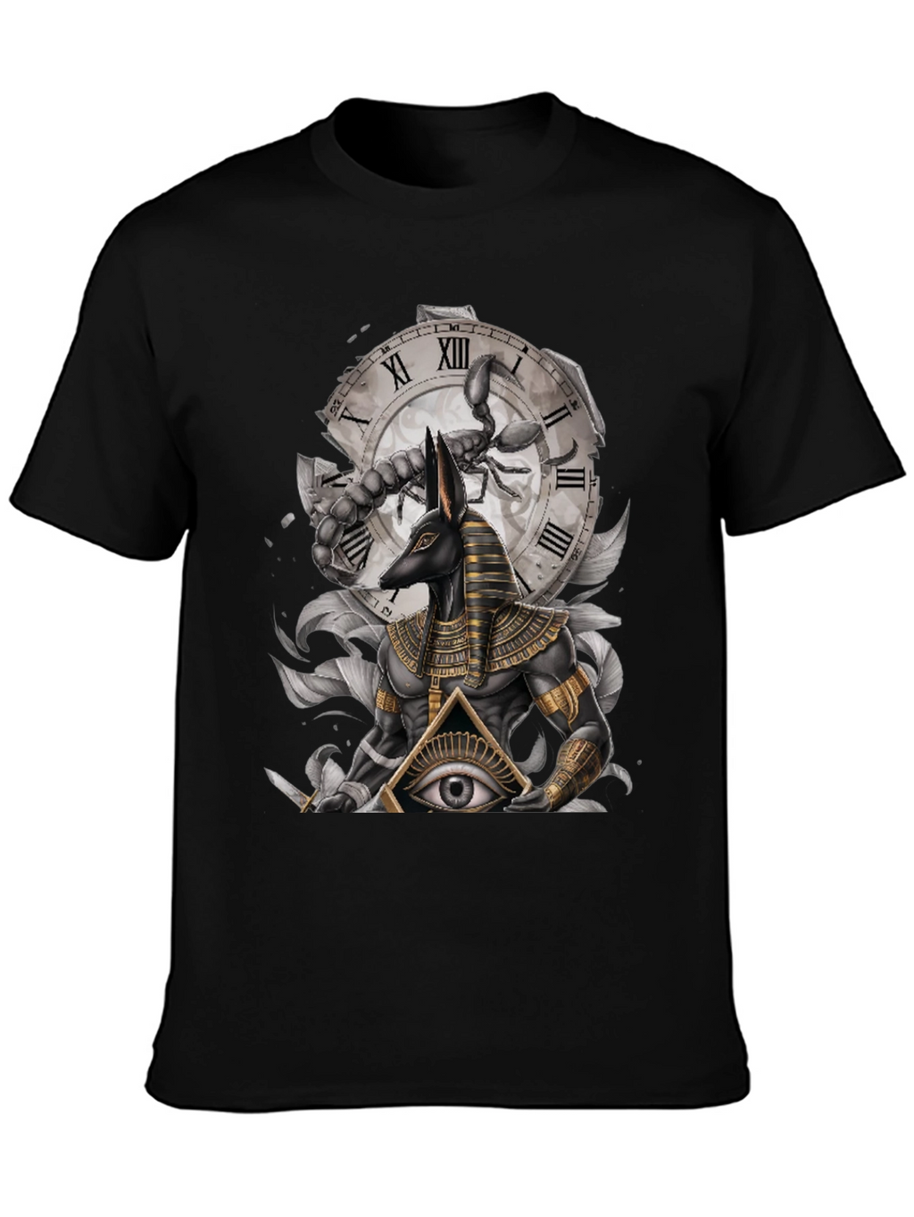Anubis Scorpion Eye Graphic T-Shirt