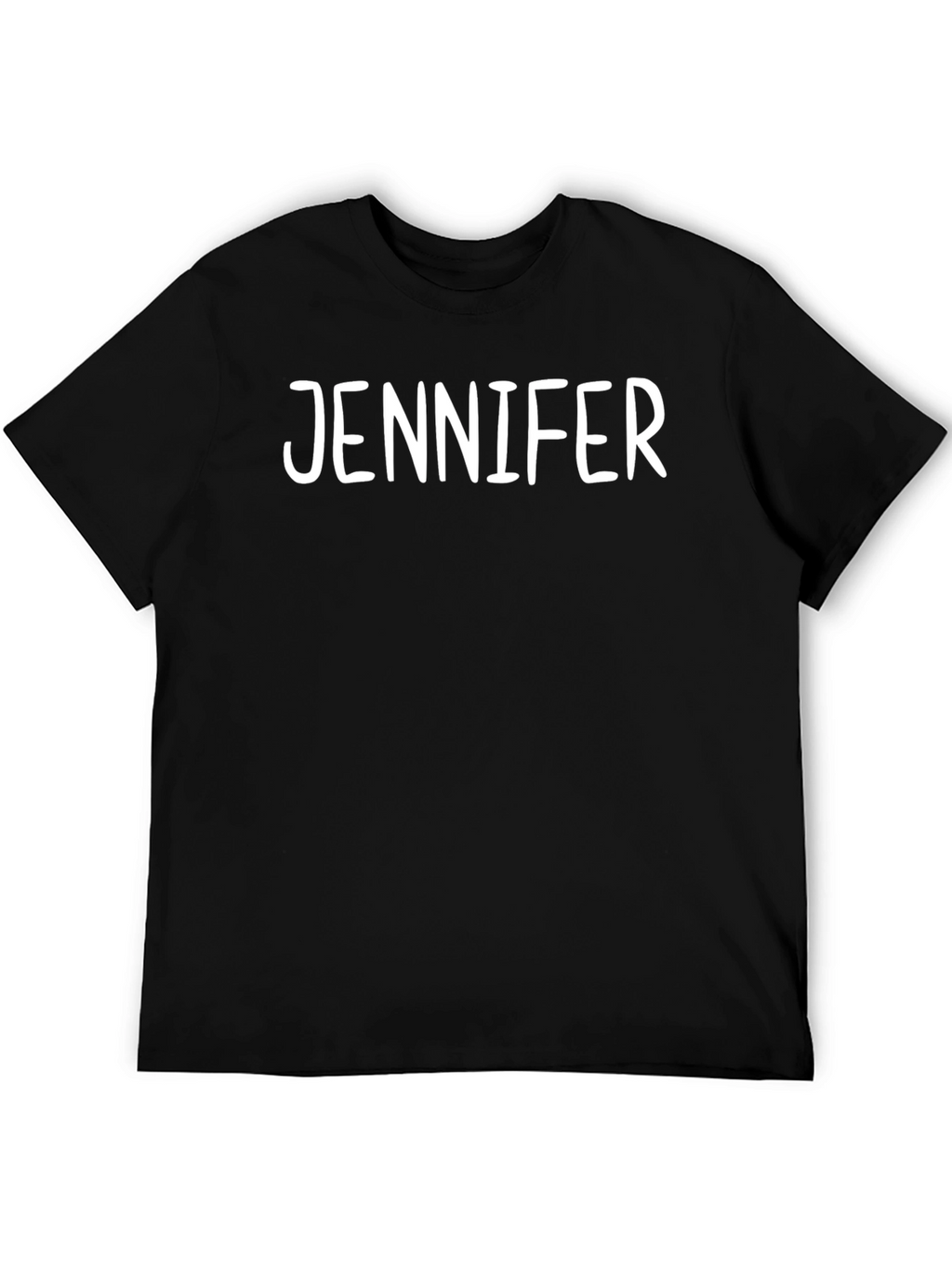 Jennifer Personalized Black T-Shirt