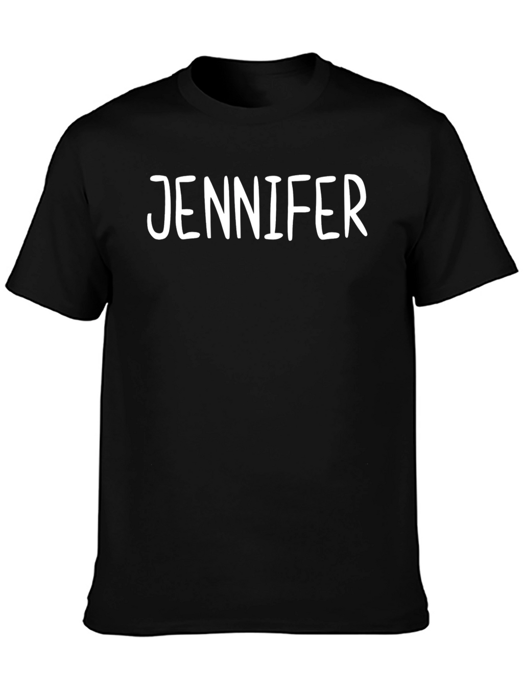 Jennifer Personalized Black T-Shirt