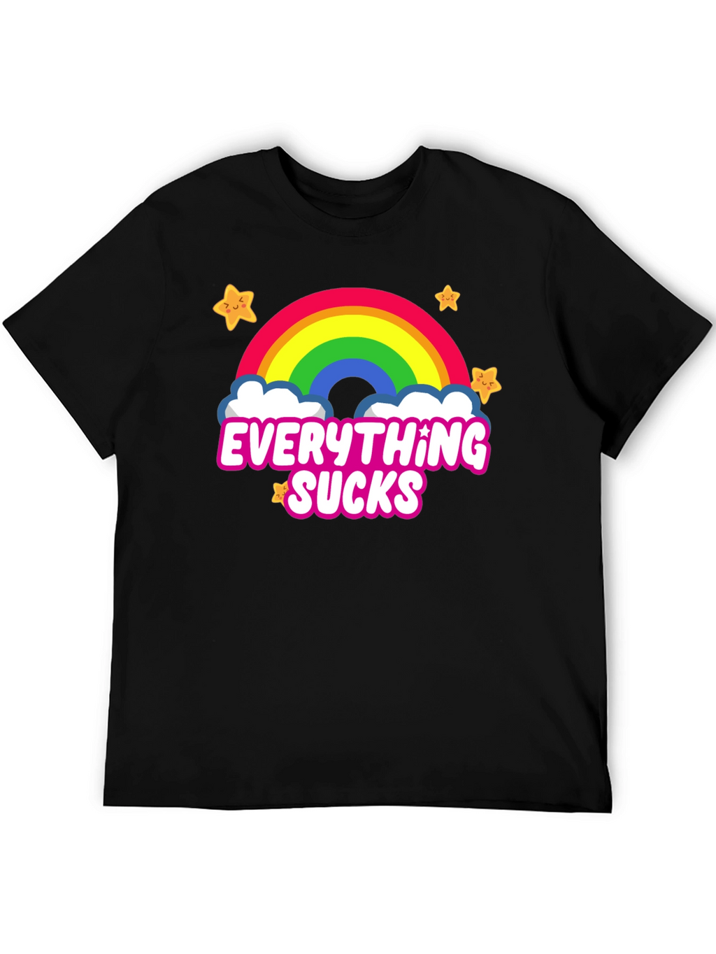 Everything Sucks Rainbow T-Shirt