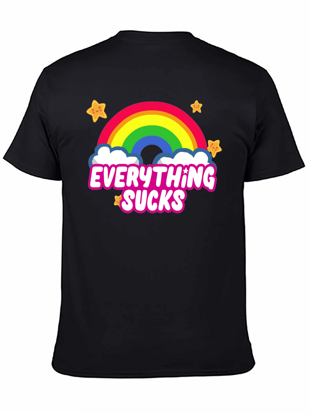 Everything Sucks Rainbow T-Shirt
