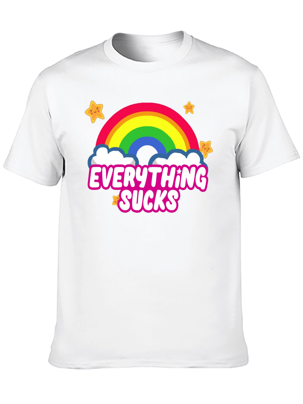 Everything Sucks Rainbow T-Shirt