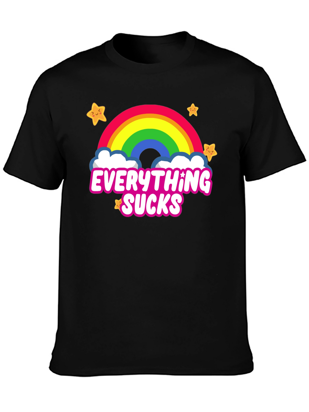 Everything Sucks Rainbow T-Shirt
