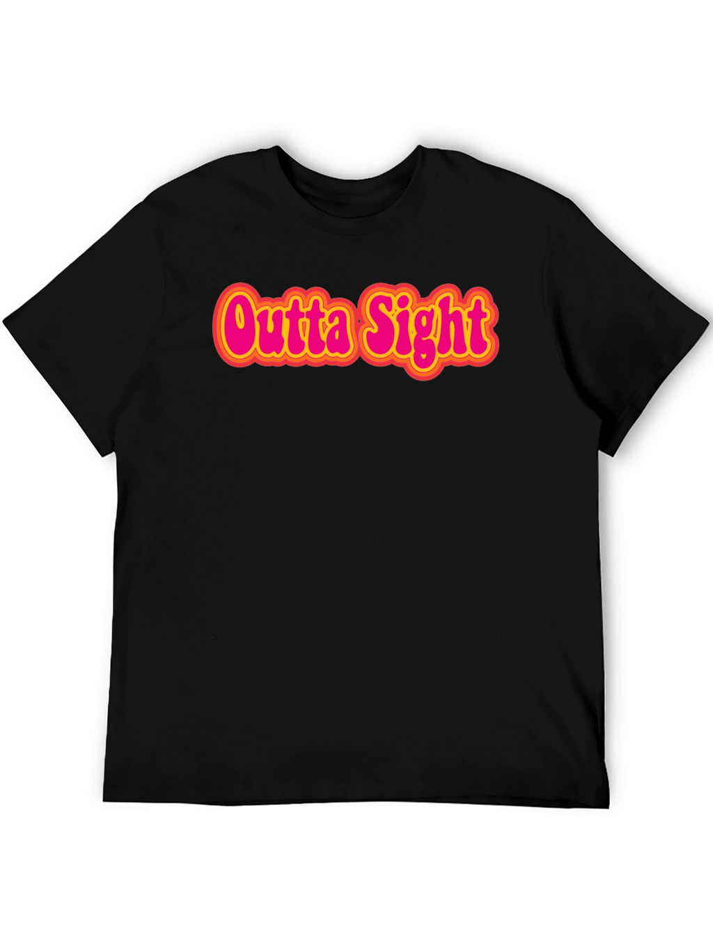 Outta Sight Graphic Tee - Retro Style