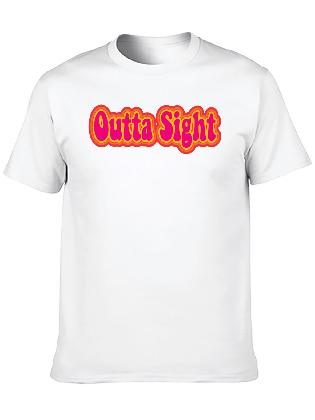 Outta Sight Graphic Tee - Retro Style