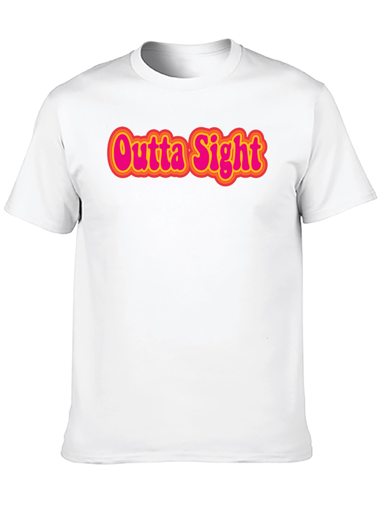 Outta Sight Graphic Tee - Retro Style