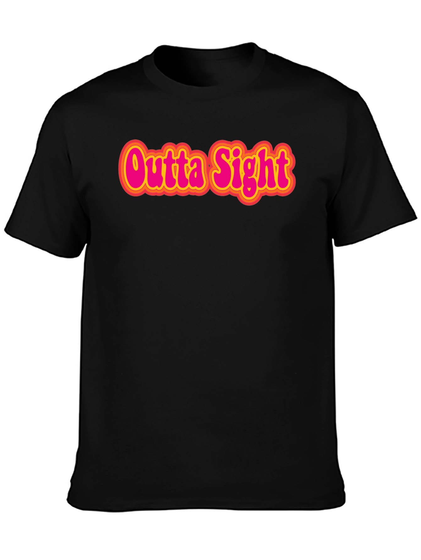 Outta Sight Graphic Tee - Retro Style