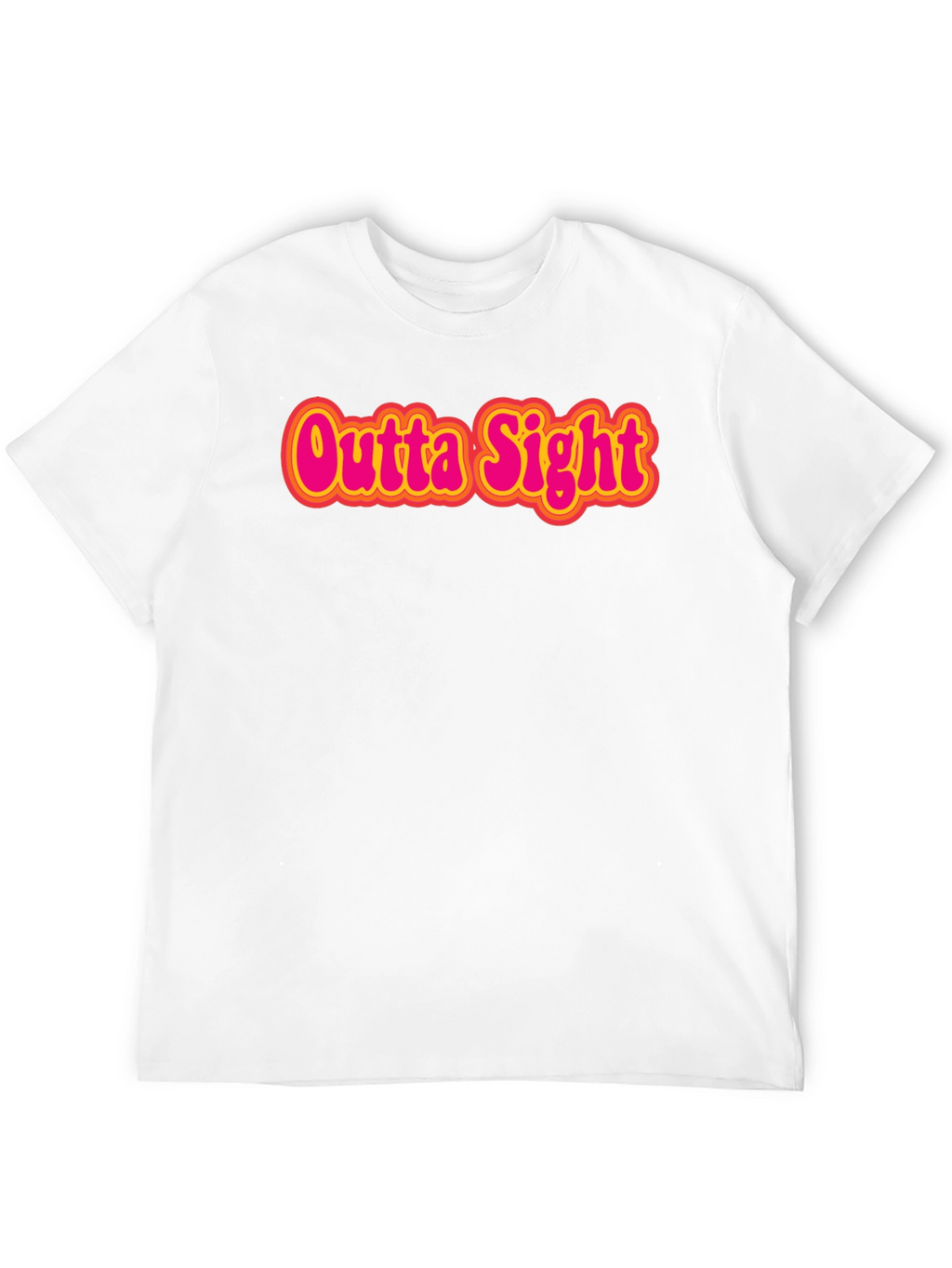 Outta Sight Graphic Tee - Retro Style