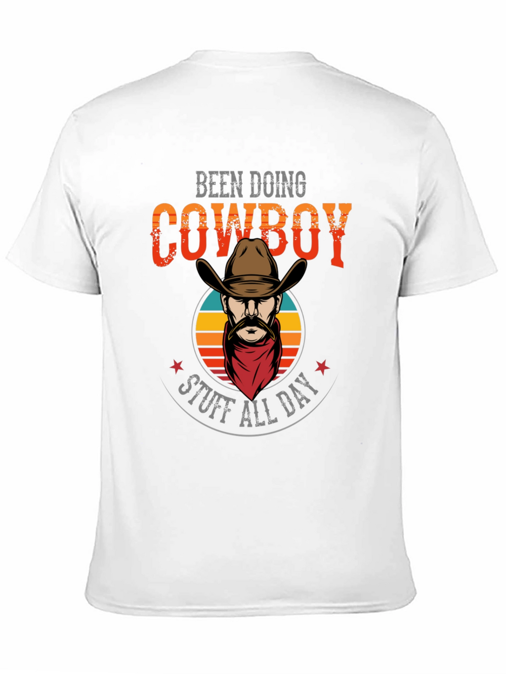 Cowboy Stuff All Day Black Graphic Tee