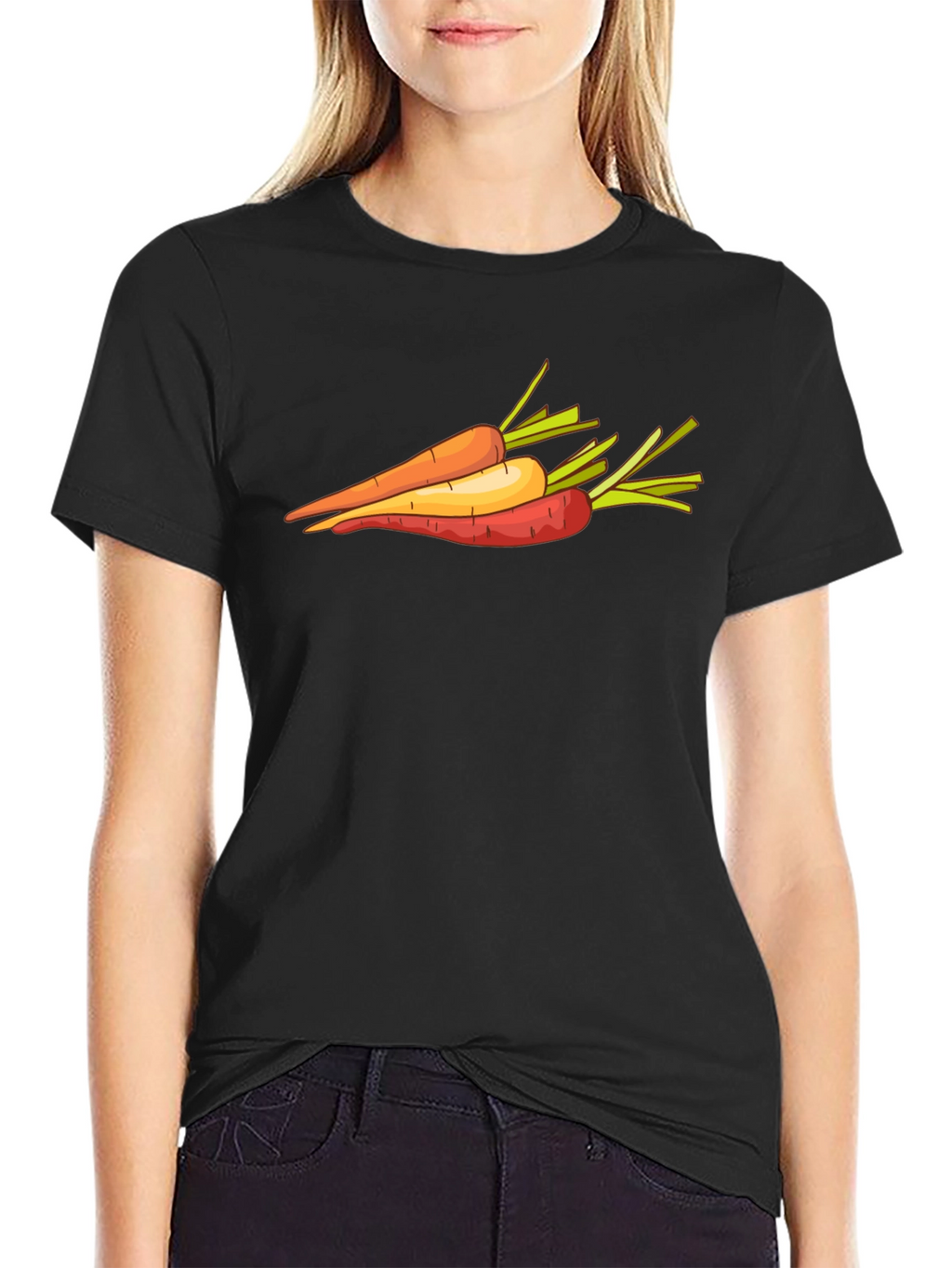 Carrot T-Shirt Vegetable Tee Unisex Shirt