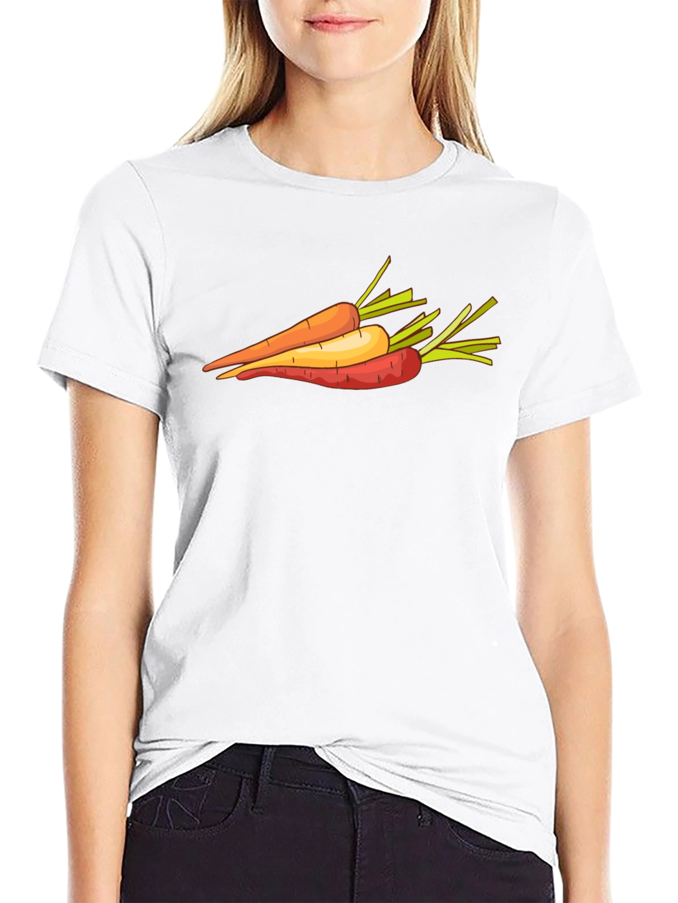 Carrot T-Shirt Vegetable Tee Unisex Shirt