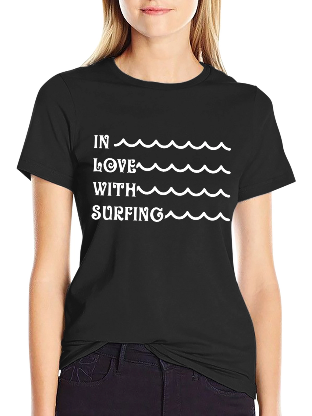 In Love With Surfing - Graphic T-Shirt