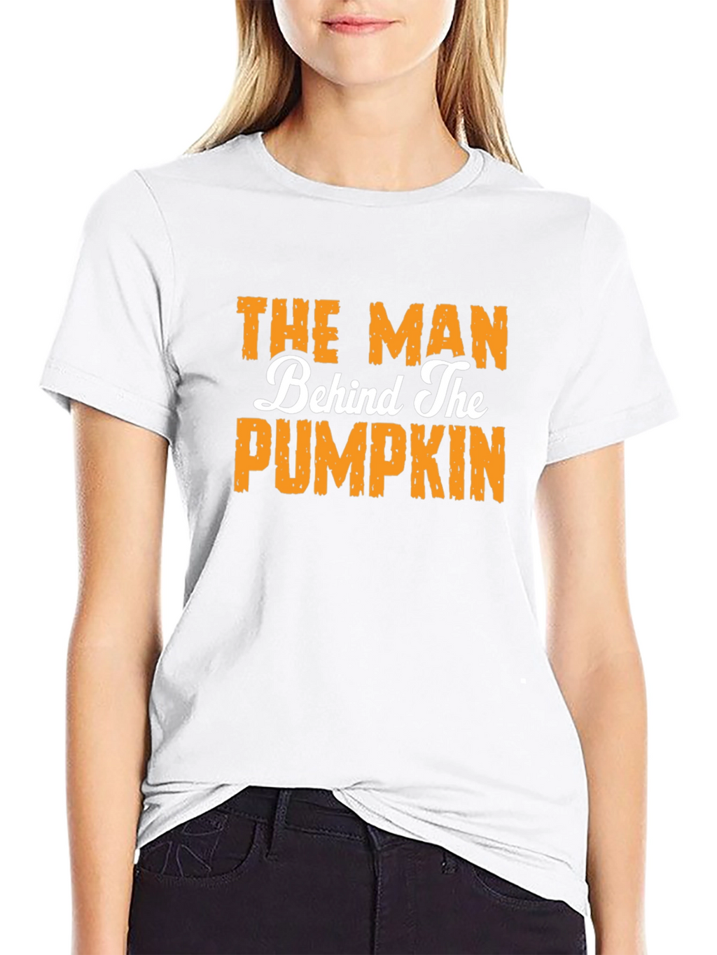 The Man Behind The Pumpkin Graphic T-Shirt