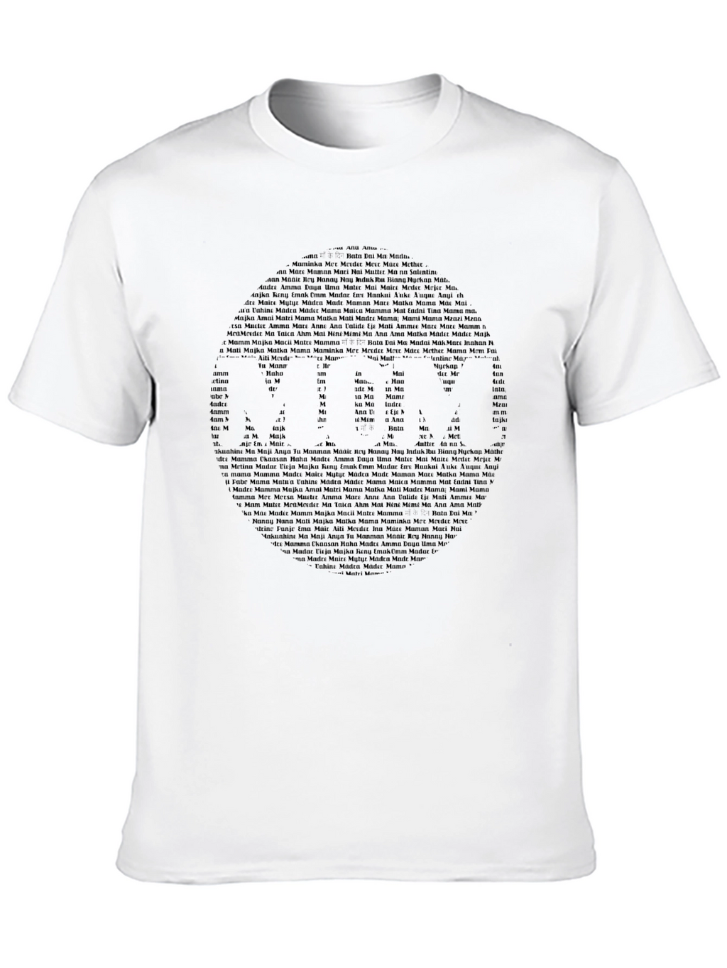 Word Art Graphic T-Shirt