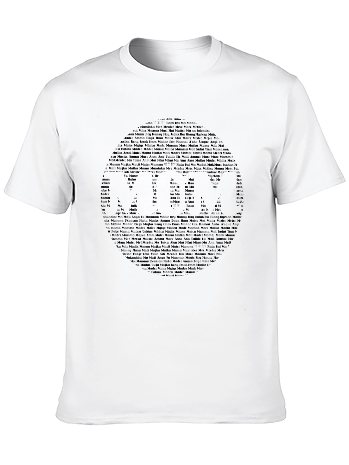 Word Art Graphic T-Shirt