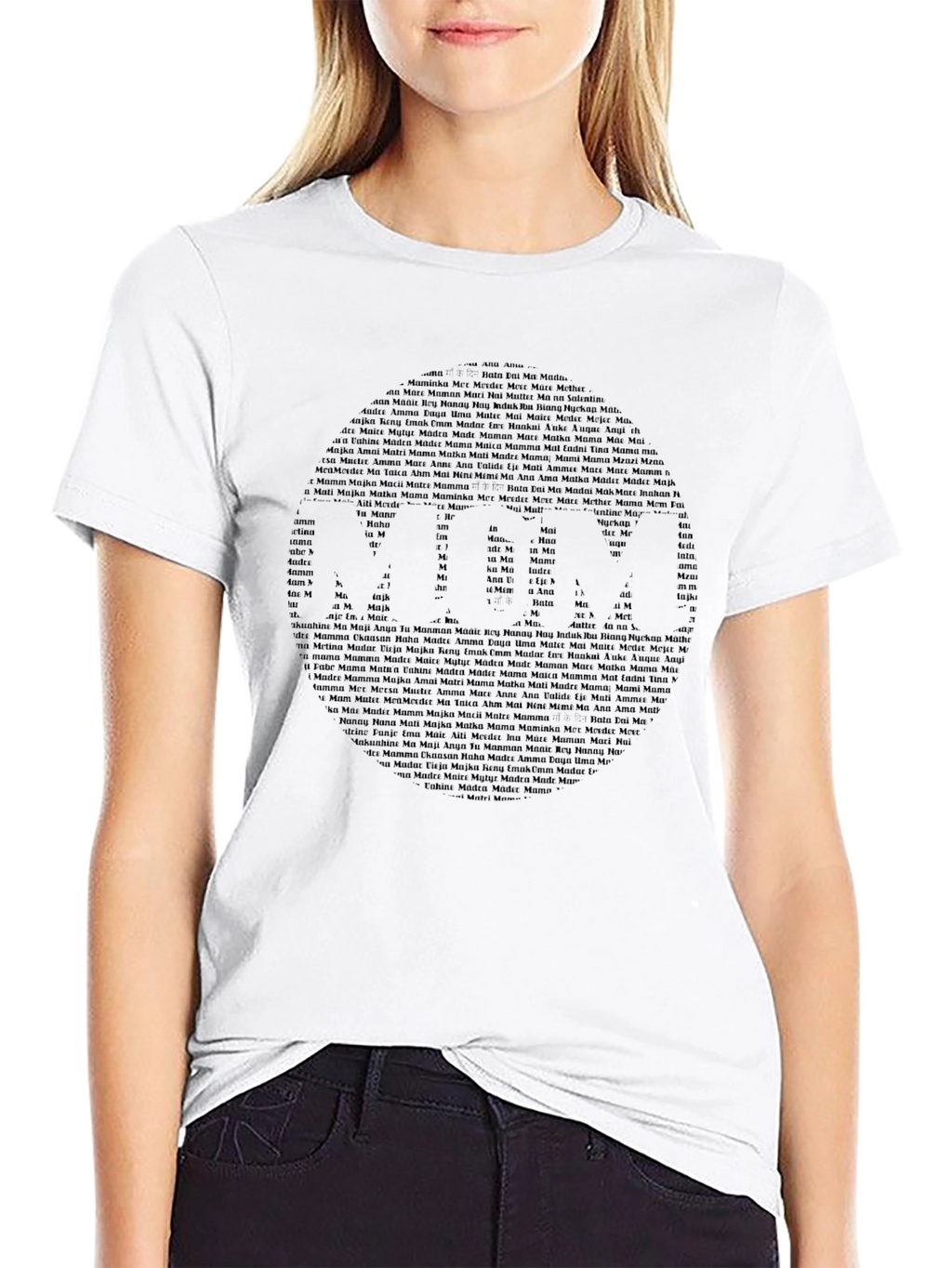Word Art Graphic T-Shirt