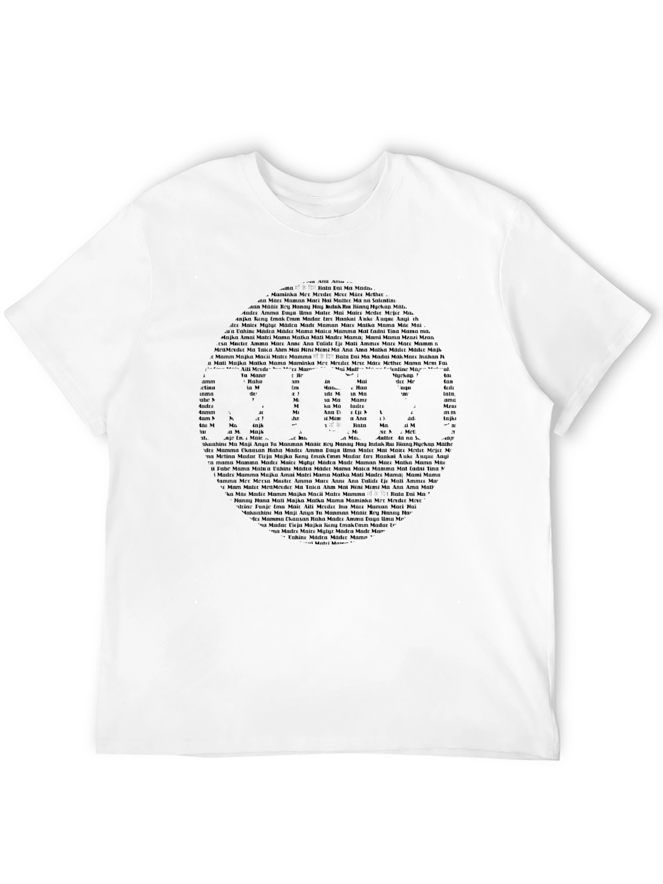 Word Art Graphic T-Shirt