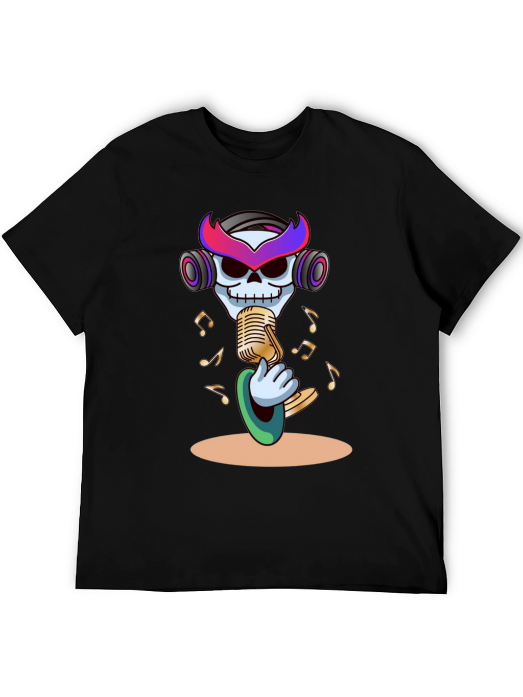 Skull DJ T-Shirt