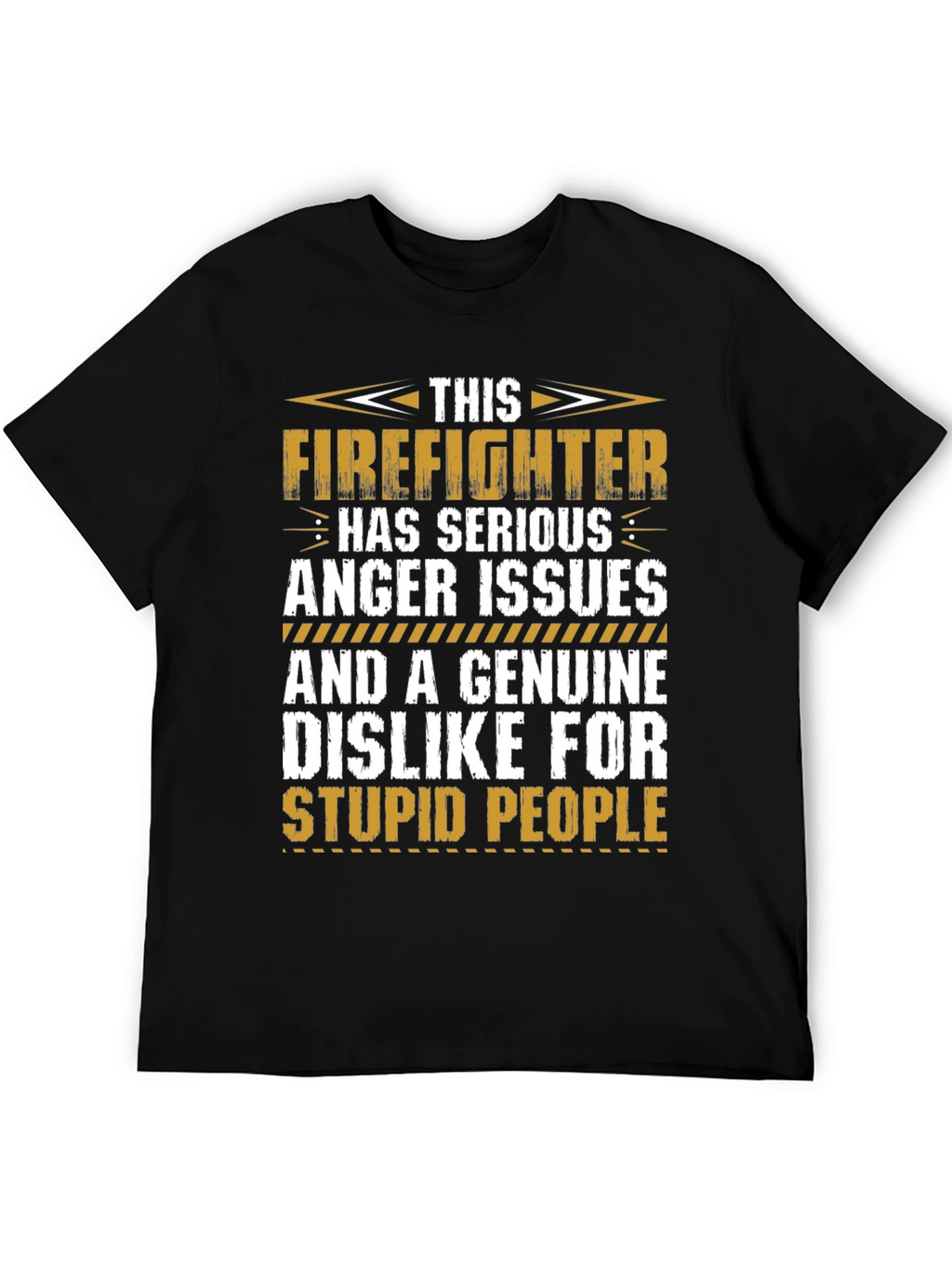 Firefighter Anger Issues Graphic T-Shirt
