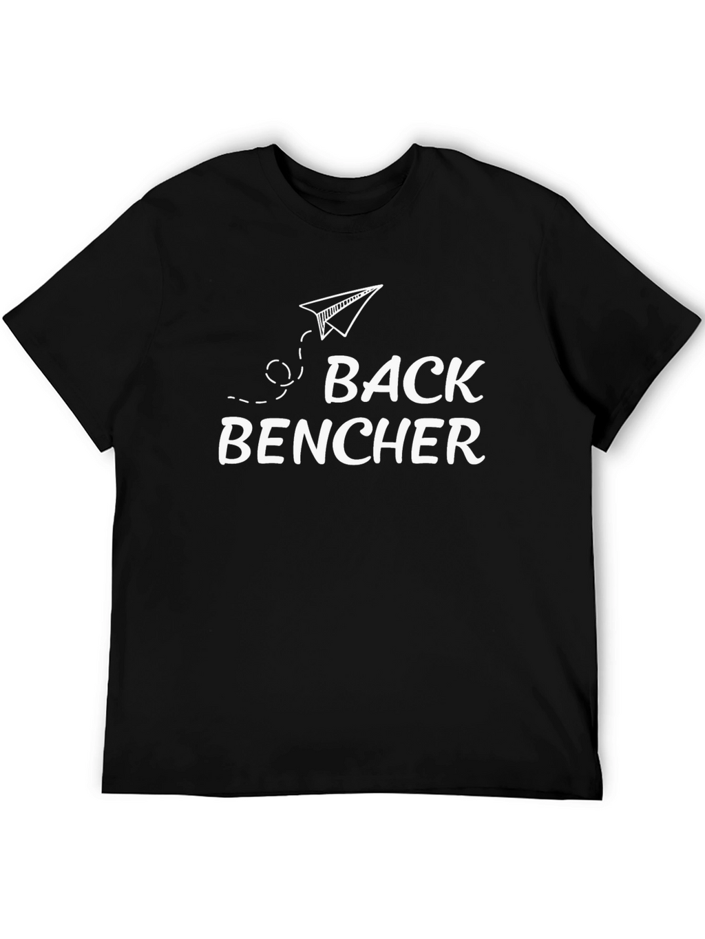 Back Bencher Graphic T-Shirt - Black Casual Tee