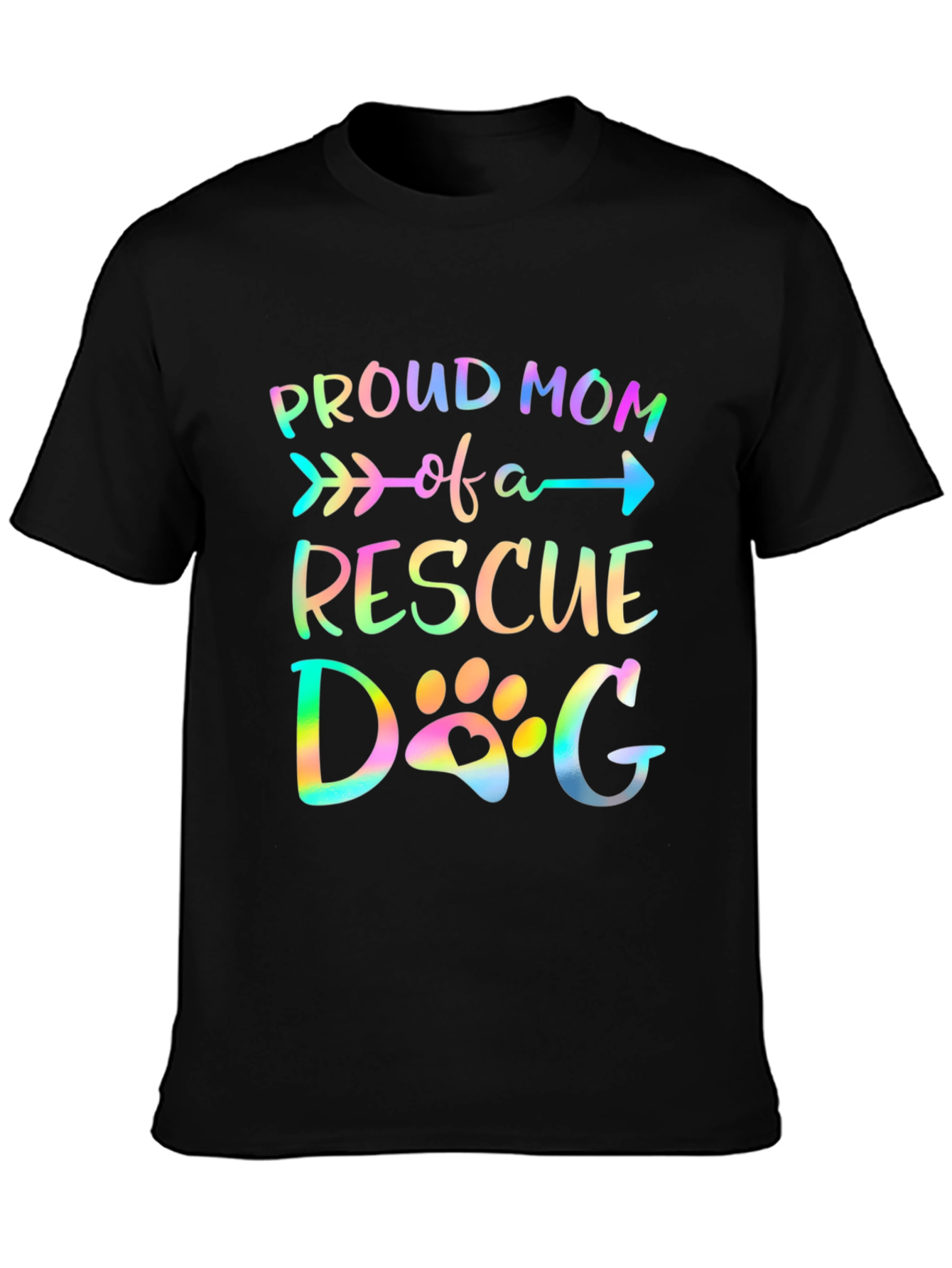 Proud Mom of a Rescue Dog T-Shirt