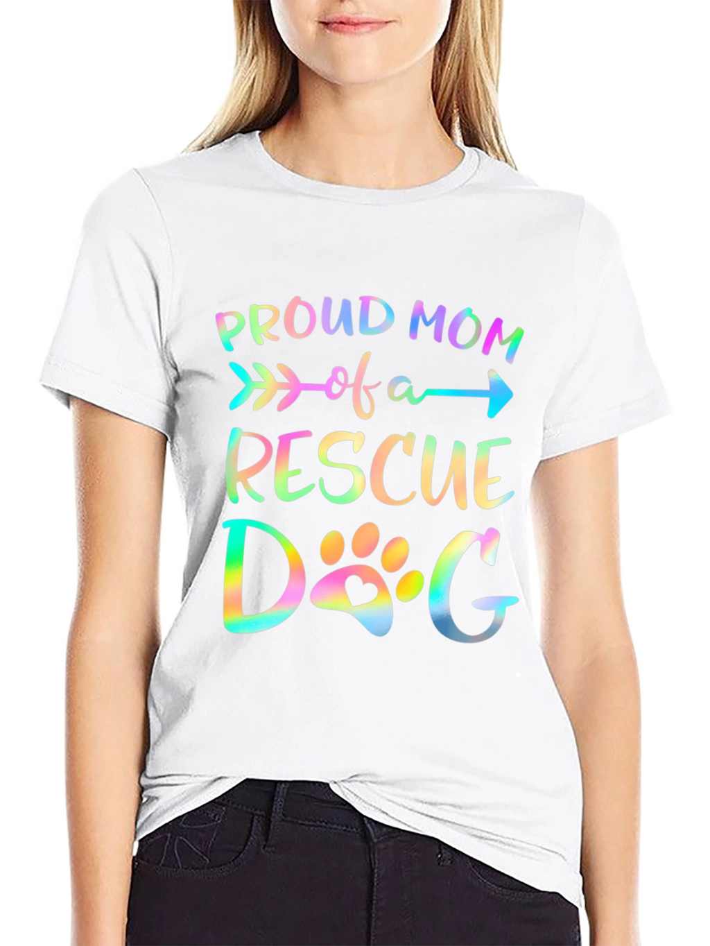 Proud Mom of a Rescue Dog T-Shirt