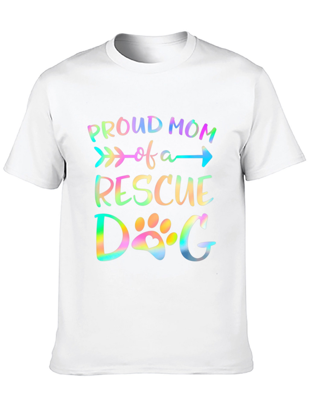 Proud Mom of a Rescue Dog T-Shirt