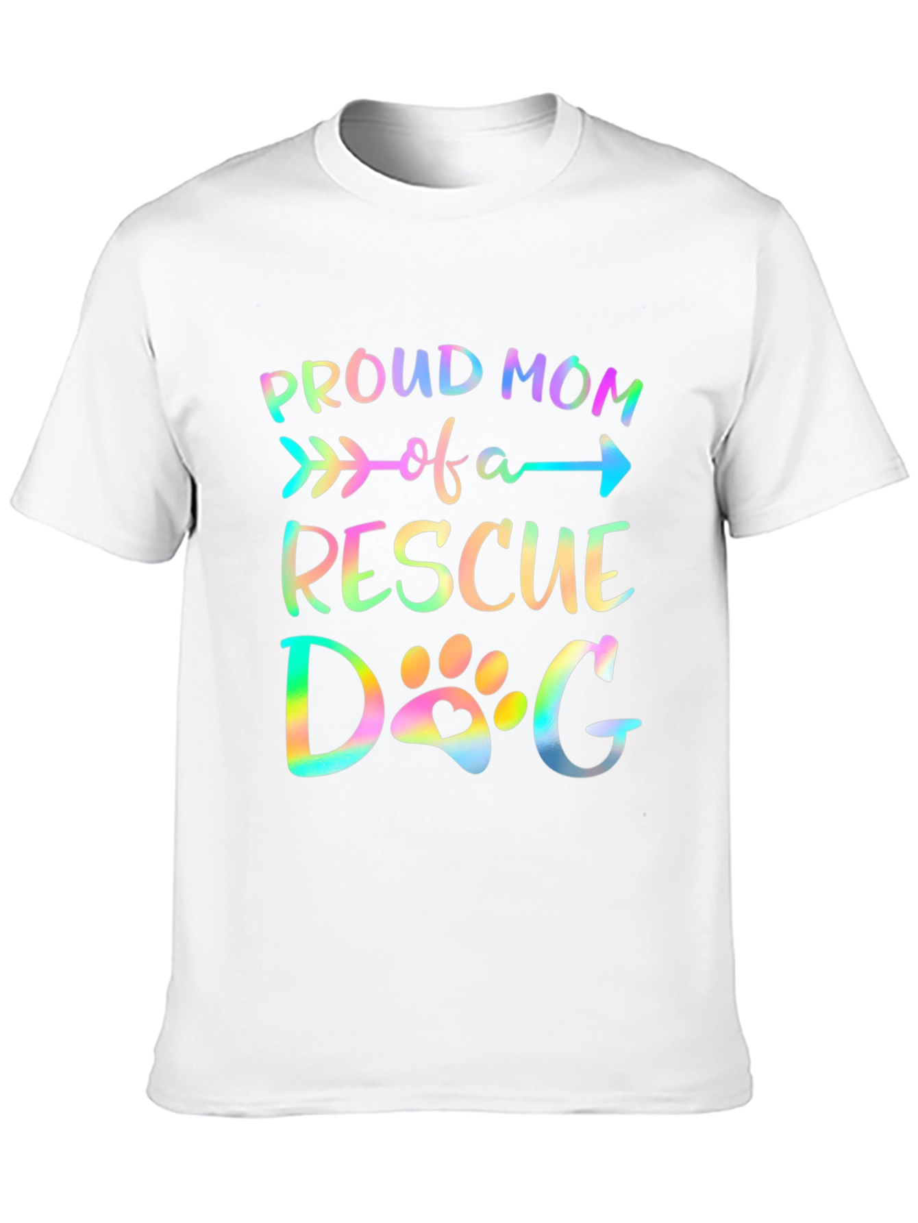 Proud Mom of a Rescue Dog T-Shirt