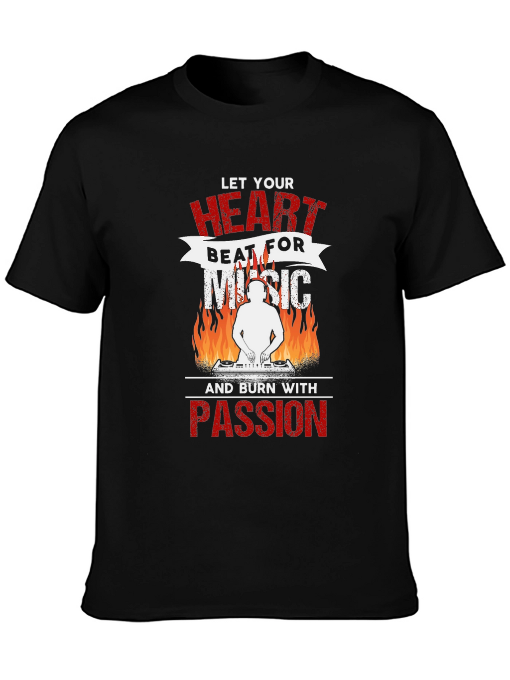 Heart Beat Music Passion T-Shirt