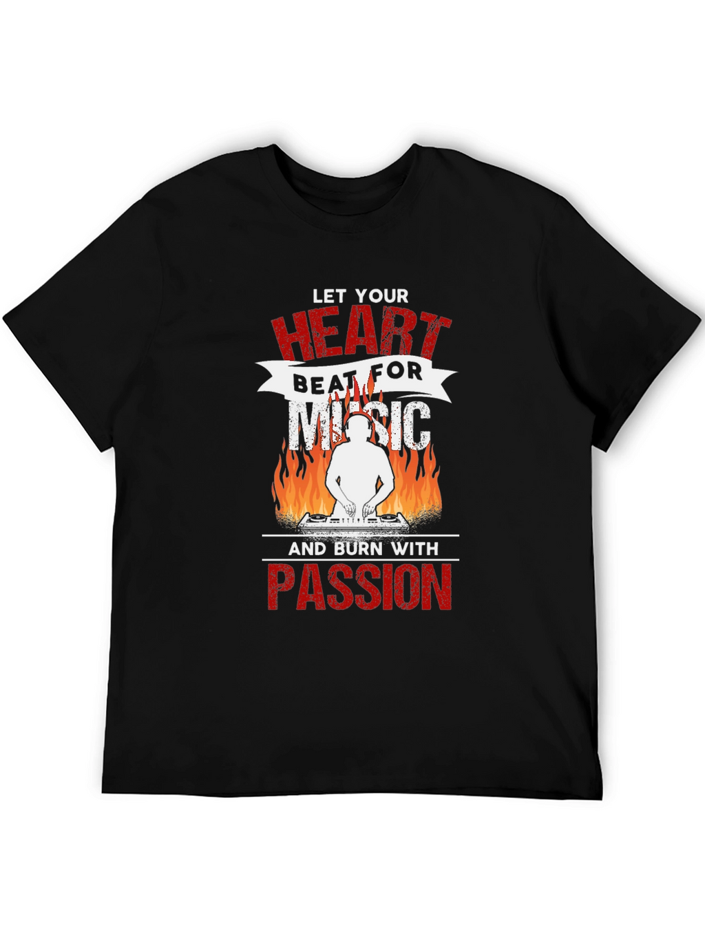 Heart Beat Music Passion T-Shirt