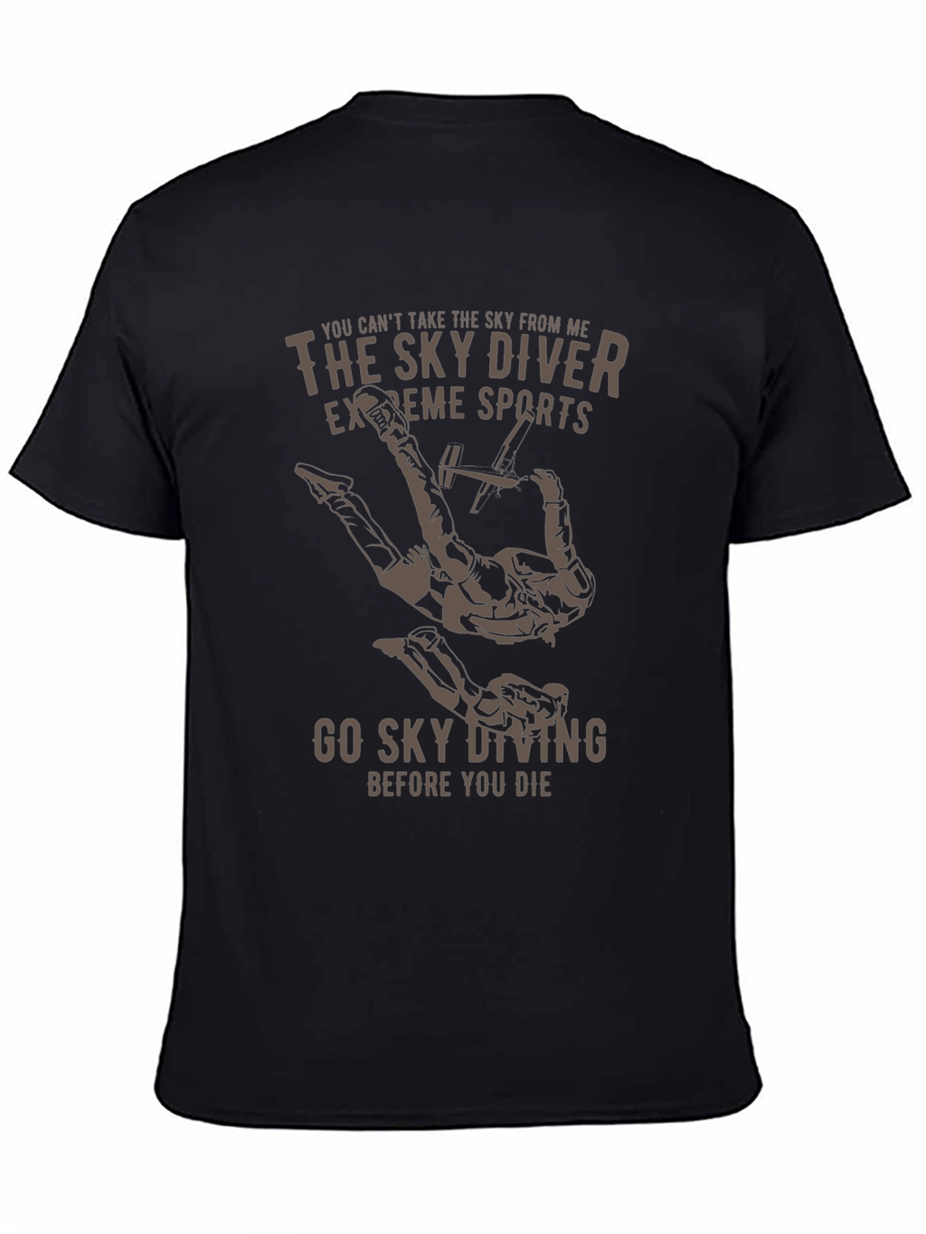 Sky Diver Graphic T-Shirt - Extreme Sports Tee