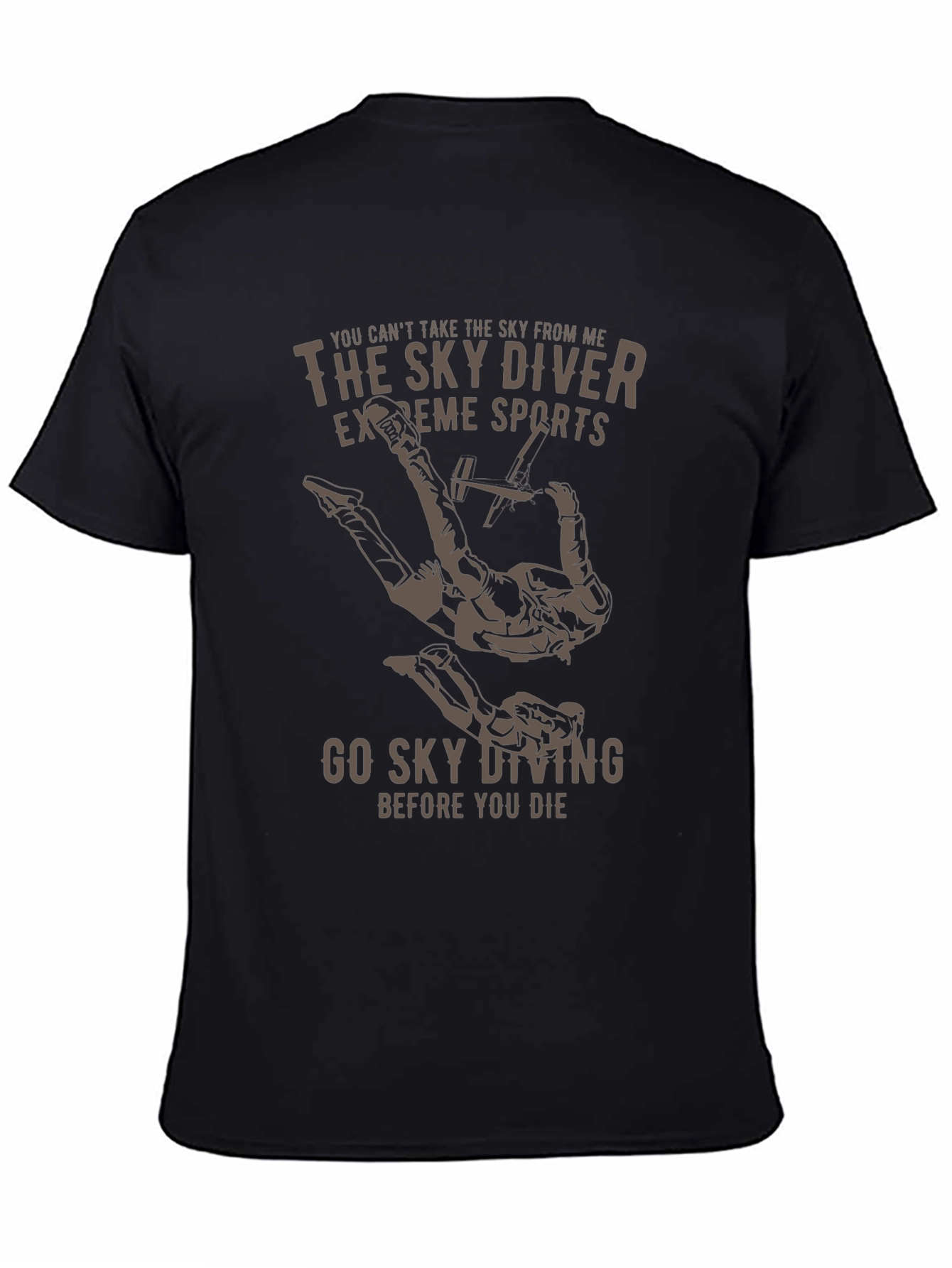 Sky Diver Graphic T-Shirt - Extreme Sports Tee