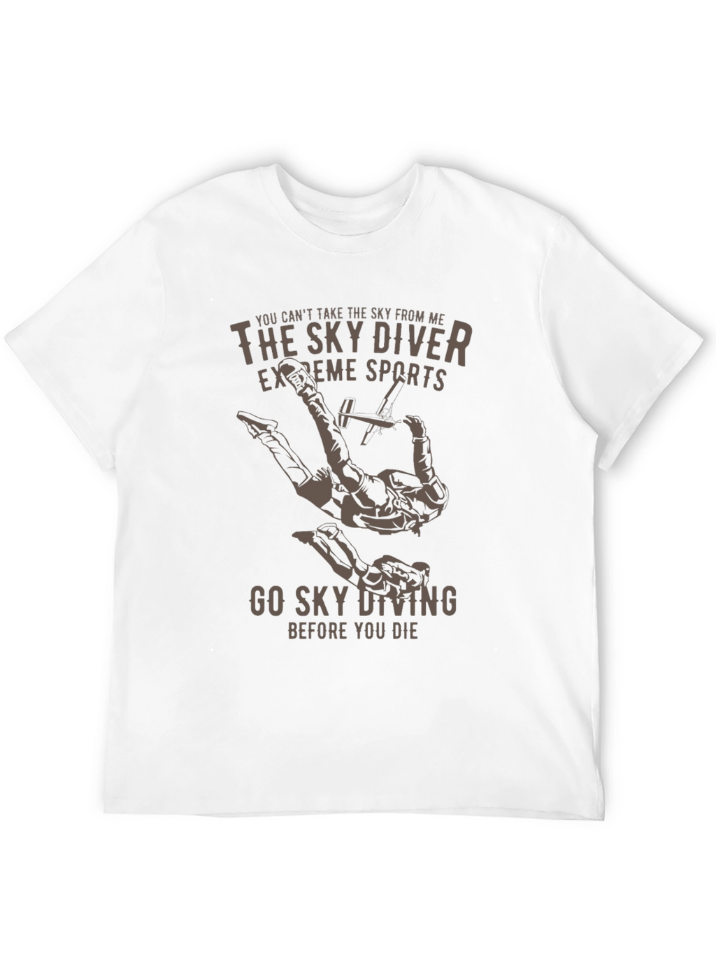 Sky Diver Graphic T-Shirt - Extreme Sports Tee