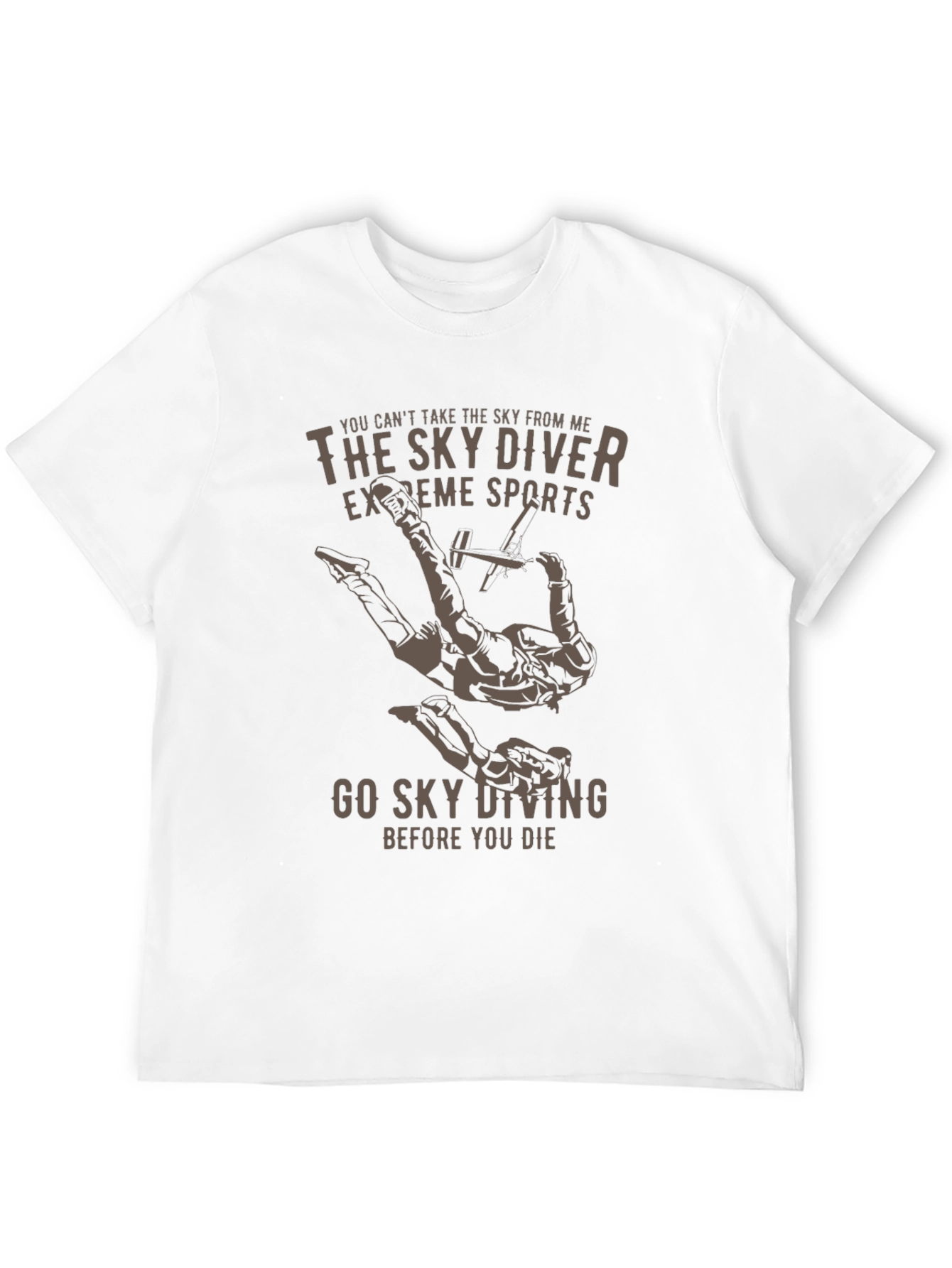 Sky Diver Graphic T-Shirt - Extreme Sports Tee