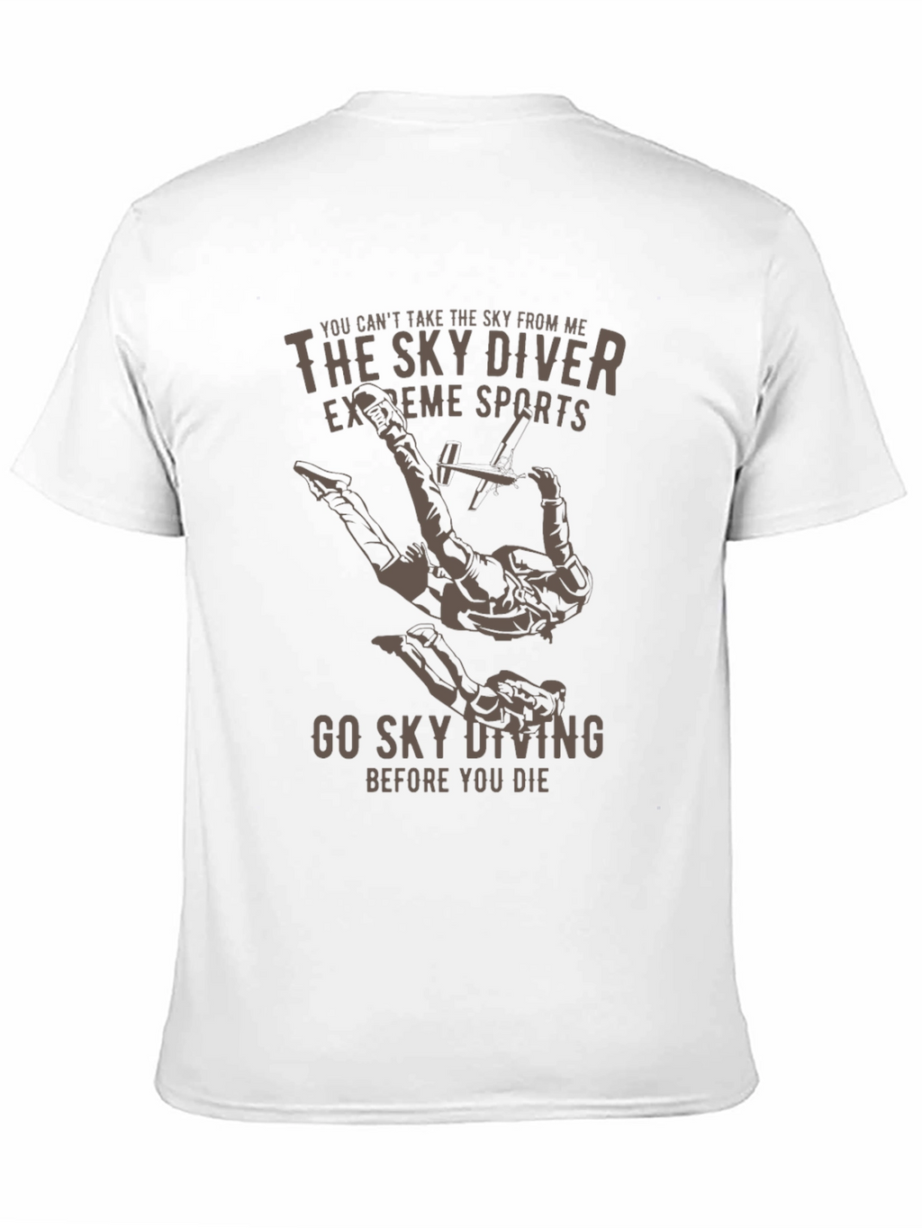 Sky Diver Graphic T-Shirt - Extreme Sports Tee